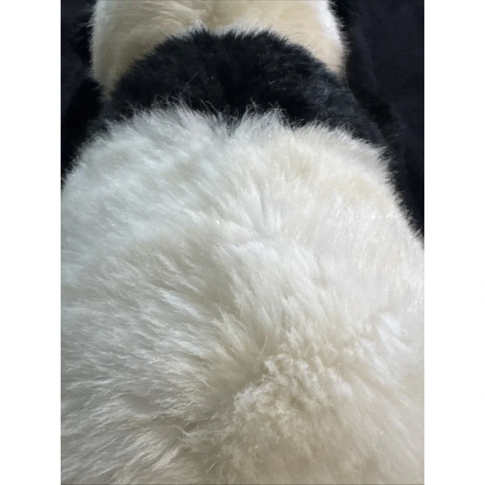 Steiff Bear Molly Panda Style Larger Size 0326/45 Signed Hans Otto Steiff VTG --